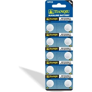 AG13 LR44 357A Alkalin Düğme Pil 10'lu