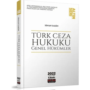 Türk Ceza Hukuku Genel Hükümler