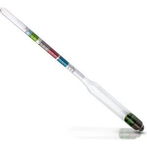 Hidrometre 0.980 - 1.1160 Alkolmetre Bira Brix Alkol Oranı Ölçer Ölçüm thr275