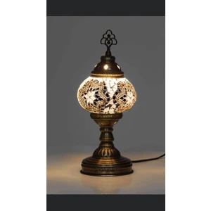 Dez Home Dezhome Masaüstü Otantik Mozaik Lamba Bohem Abajur