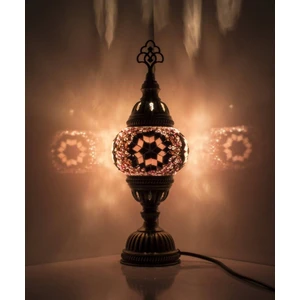 Dez Home Dezhome Masaüstü Otantik Mozaik Lamba Bohem Abajur