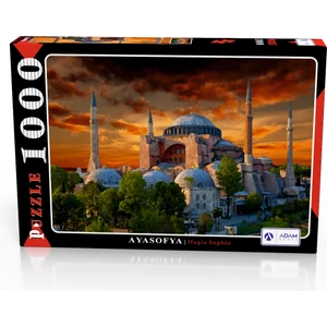 Adam Games Ayasofya 1000 Parça Puzzle Yapboz