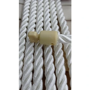 Ser Art Fon Perde Kruvaze Tavan Bağlama Boş Halat Krem