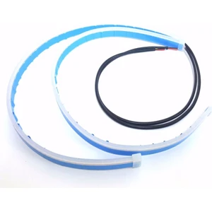 Er Lıght-X Auto Lıghtıng Far Üstü Selamlamalı Kayar LED 60 cm - Turuncu Beyaz