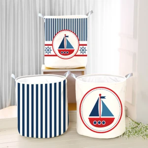 Çocuk Odası Dijital Baskılı Çok Amaçlı 3'lü Sepet Model 0021