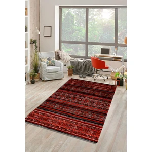 Esta Halı Geleneksel Kilim Desen Kırmızı Halı  - ES1226