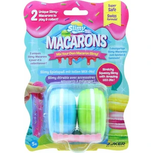 2'li Macaron Slime - Mavi-Yeşil