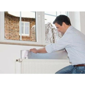 Ankaflex Petek Radyatör Arkası Plaka Kalorifer Petek Arkalığı Alüminyum Isı Yalıtım Folyosu (5ADET)