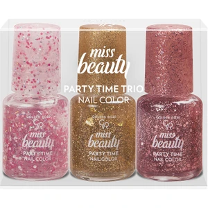 Golden Rose Miss Beauty Party Time Trio Nail Colors - Oje Seti - 8691190441951