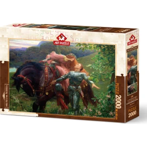 Art Puzzle Merhametsiz Güzel Kadın 2000 Parça Puzzle