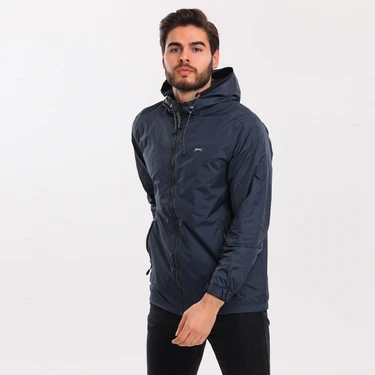 Slazenger OFANS Erkek Yağmurluk Koyu