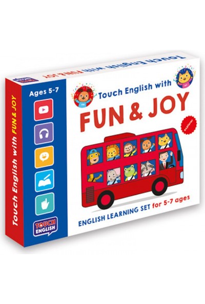 Bir Yayıncılık Touch English With Fun & Joy Age 5-7