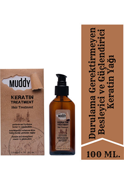 Muddy Keratin Treatment Saç Bakım Yağı 100 ml
