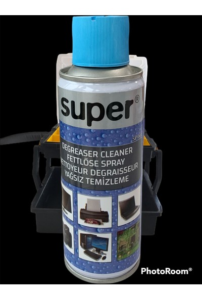 Super Degreaser Cleaner Yağsız Temizleme Spray