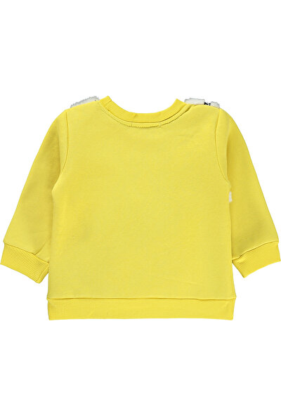 Tuffy Tufyy Kız Çocuk Sweatshirt 1-4 Yaş Sarı