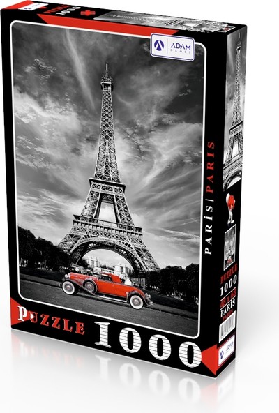 Adam Games Paris 1000 Parça Puzzle Yapboz