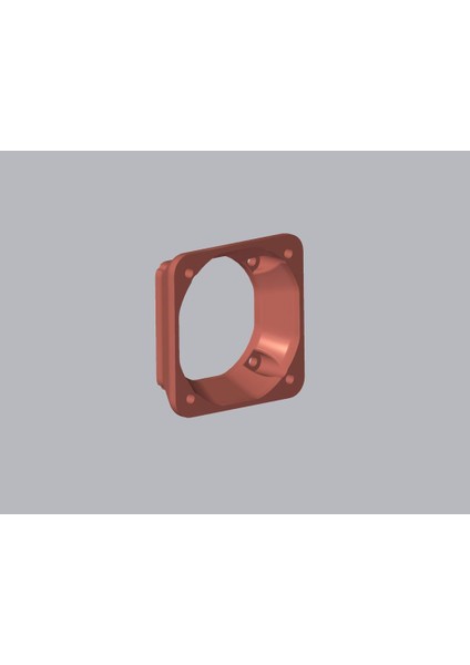 50 mm Eksenli Fan 40 mm Eksenli Fan Redüktörüne Plastik Aparat