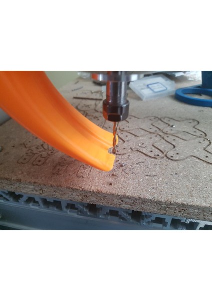 Toz Cnc 6040 80MM Spin Plastik Aparat
