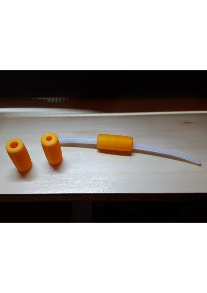 4mm Ila 6mm Od Ptfe Teflon Filament Boru Kuplörü / Marangoz Plastik Aparat