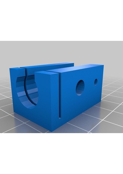 Diy Hotend Için Baskılı Şablon Plastik Aparat