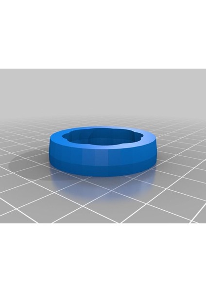 Düşük Poly Tealight Gölge Plastik Aparat