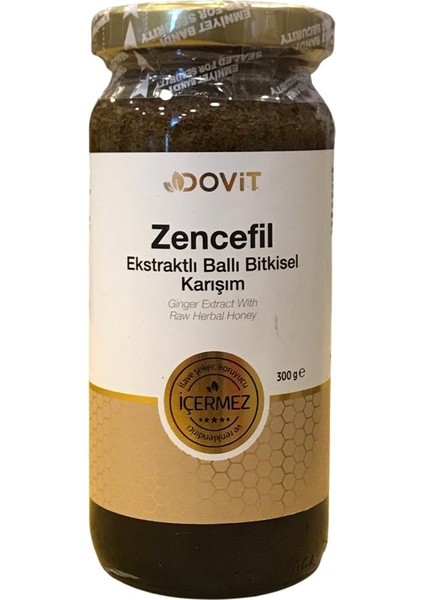 Zencefilli Ekstraktlı Ballı Bitkisel Karışım 300 gr fiyatları