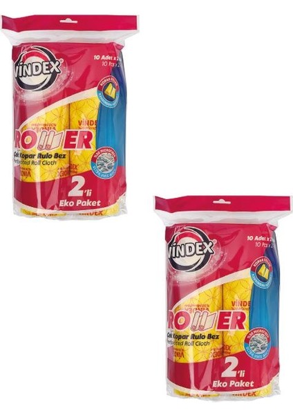 Kopar Kullan Rulo Bez 2'li x 2 Adet