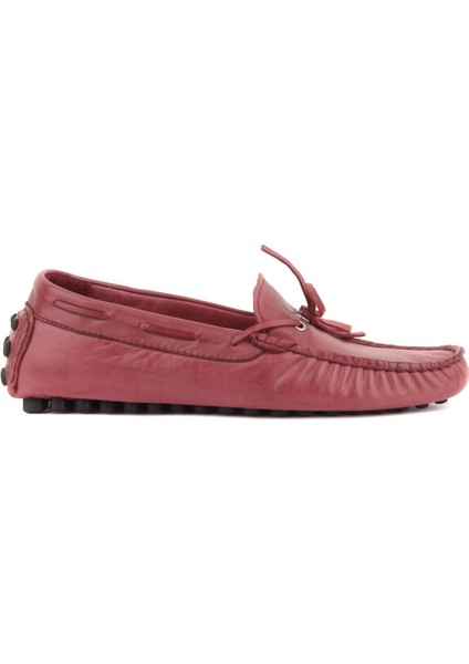 Sail Lakers Bordo Deri Erkek Loafer