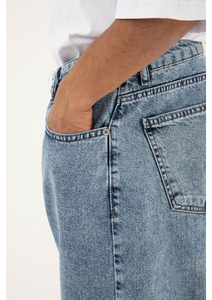Baggy Relaxed Jean Asit A Mavi Pantolon indirimleri