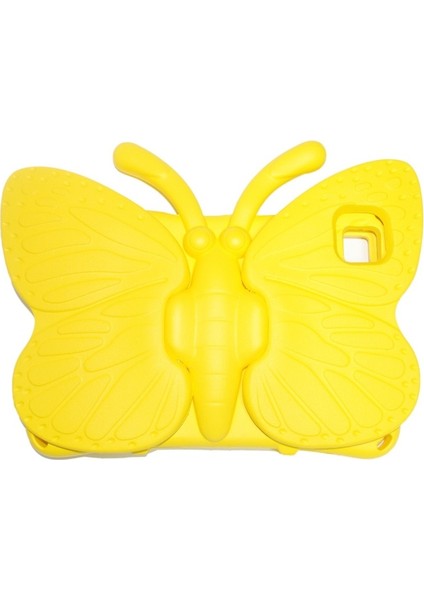 Kelebek Şekli Tasarım Darbeye Dayanıklı Eva Tablet Kılıfı Samsung Galaxy Tab A7 10.4 (2020) - Sarı (Yurt Dışından)