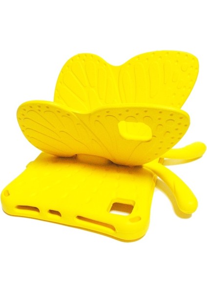 Kelebek Şekli Tasarım Darbeye Dayanıklı Eva Tablet Kılıfı Samsung Galaxy Tab A7 10.4 (2020) - Sarı (Yurt Dışından) indirimleri