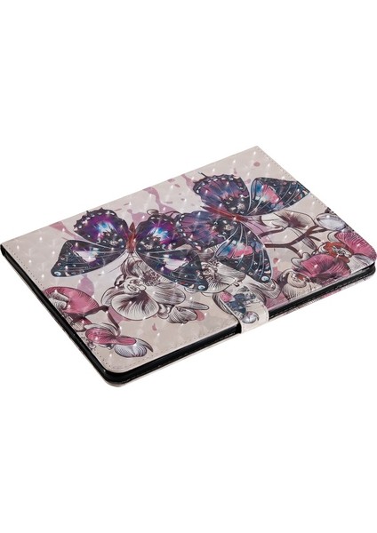 Cüzdan Işlevli Stand Kapaklı Desenli Pu Deri Tablet Kılıfı - Samsung Galaxy Tab A7 Lite 8.7-INCH/T225/T220 (Yurt Dışından)