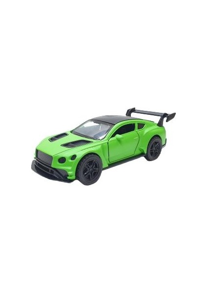 Metal Çek Bırak Araba - 1/30 Metal Bentleygt - 388-1B-BENTLEYGT-YEŞIL