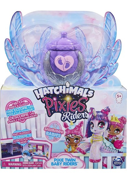 Hatchimals Pixies Riders 3 Babies 6061657