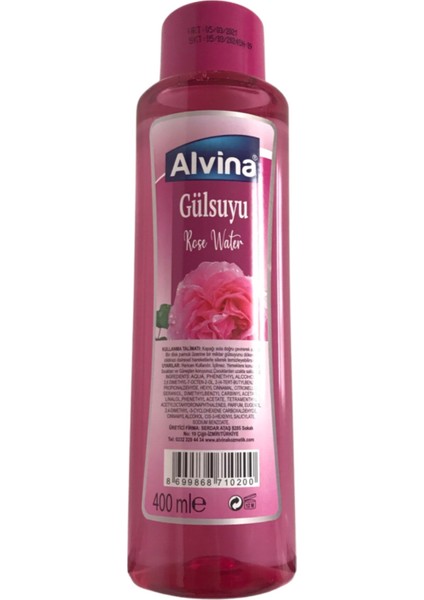 Alvina Gülsuyu 400 ml