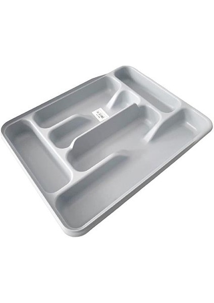 Moonstar Çekmece Içi Kaşıklık 6gözlü Çatal Bıçak Organızer 40X30CM-KŞ170-GRİ