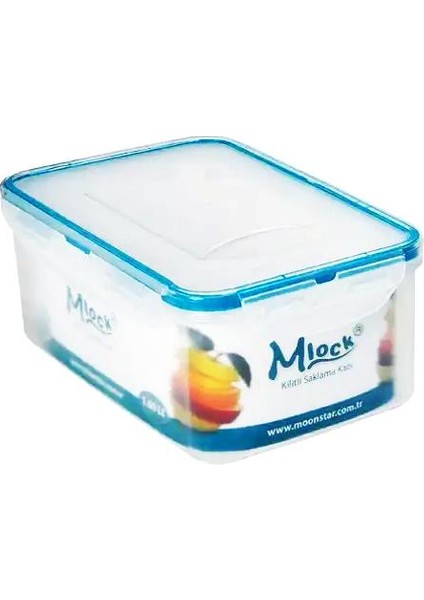 Moonstar Mlock 1,90 Litre Hava Sızdırmaz Kilitli Kap ML-160