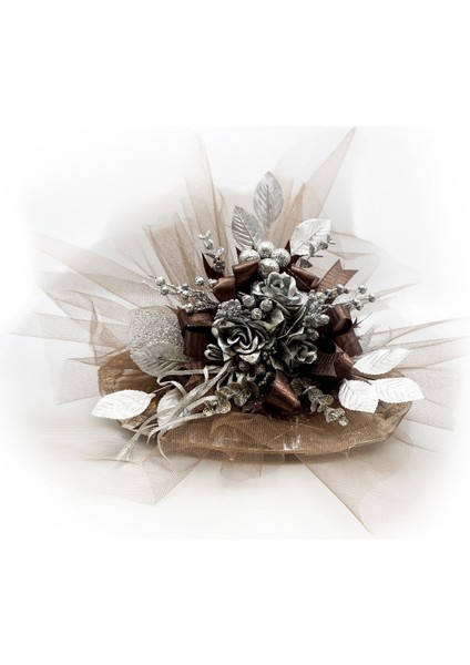 Gümüş Tepside Madlen Çikolata Söz Nişan Tepsisi 970G