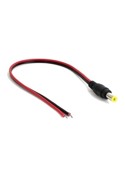 Güvenlik Kamerası 12V Dc Erkek Power Jack Dc Jak Kablo Bağlantı Kablosu