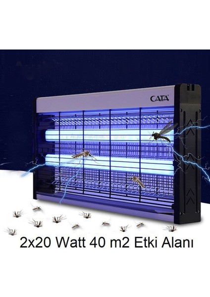 CT-9404 2x8 Sinek Öldürücü Cihaz Armatür