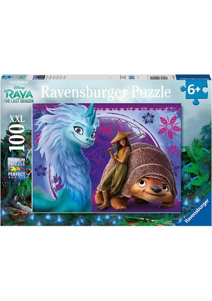 Çocuk Puzzle 100 Parça Wd Raya 129201