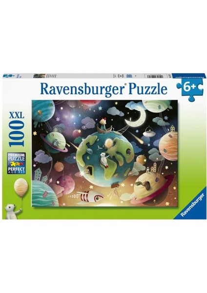 Çocuk Puzzle 100 Parça Gezegenler 129713