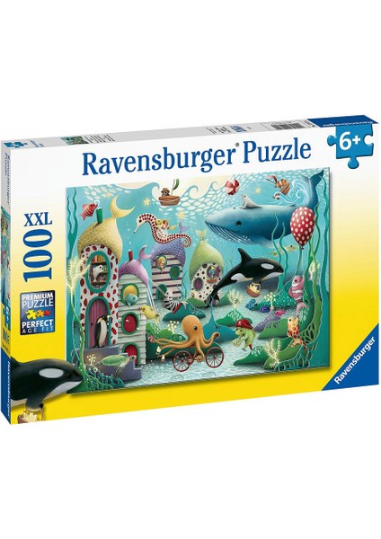 Çocuk Puzzle 100 Parça Sualtı 129720