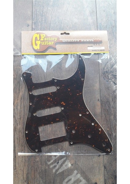 Stp-2tor-B Tortoise Shell Hss Strat Pickguard