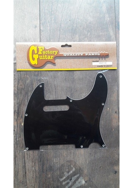 Tep-1b3 8 Delikli Siyah Telecaster Pickguard