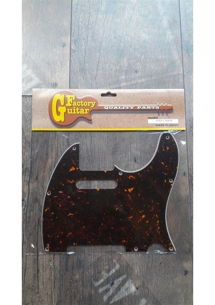 Tep-1tor-B 8 Delikli Tortoise Shell Telecaster Pickguard