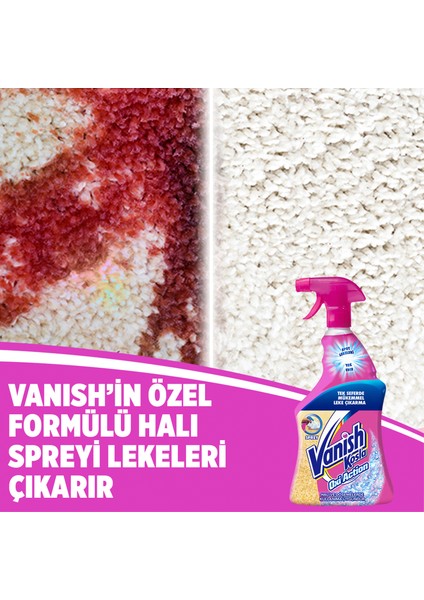 Kosla Oxi Action Leke Çıkarıcı Halı Spreyi 500 ml x 2 Adet