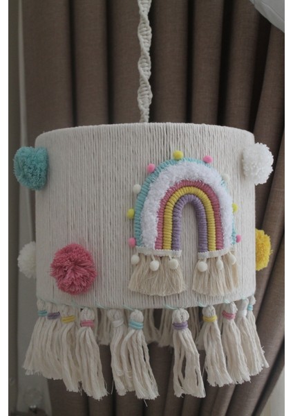 Makrome Çocuk Odası Avize