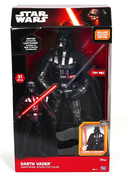 Star Wars Darth Vader 18’’ (44 Cm) Sesli, Işıklı, Efektli ve Hareketli Animatronik Figür