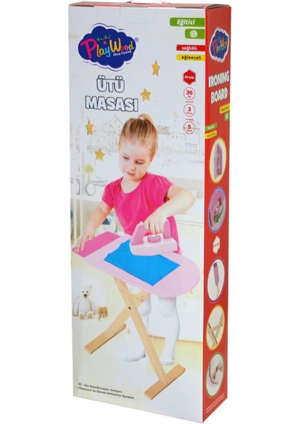 ONY-383 Ahşap Ütü Masası Seti-Onyıl